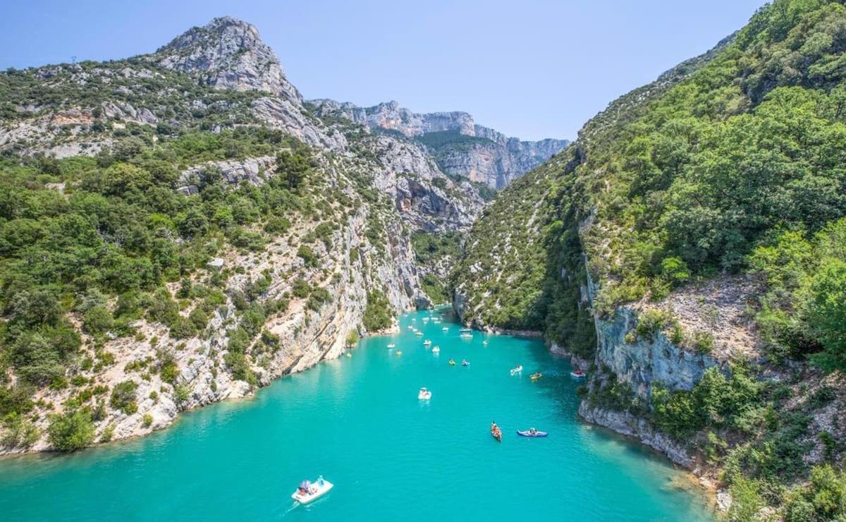 Appartement L'Autre Perle possibilité balnéo en sup à Tourtour Extérieur photo
